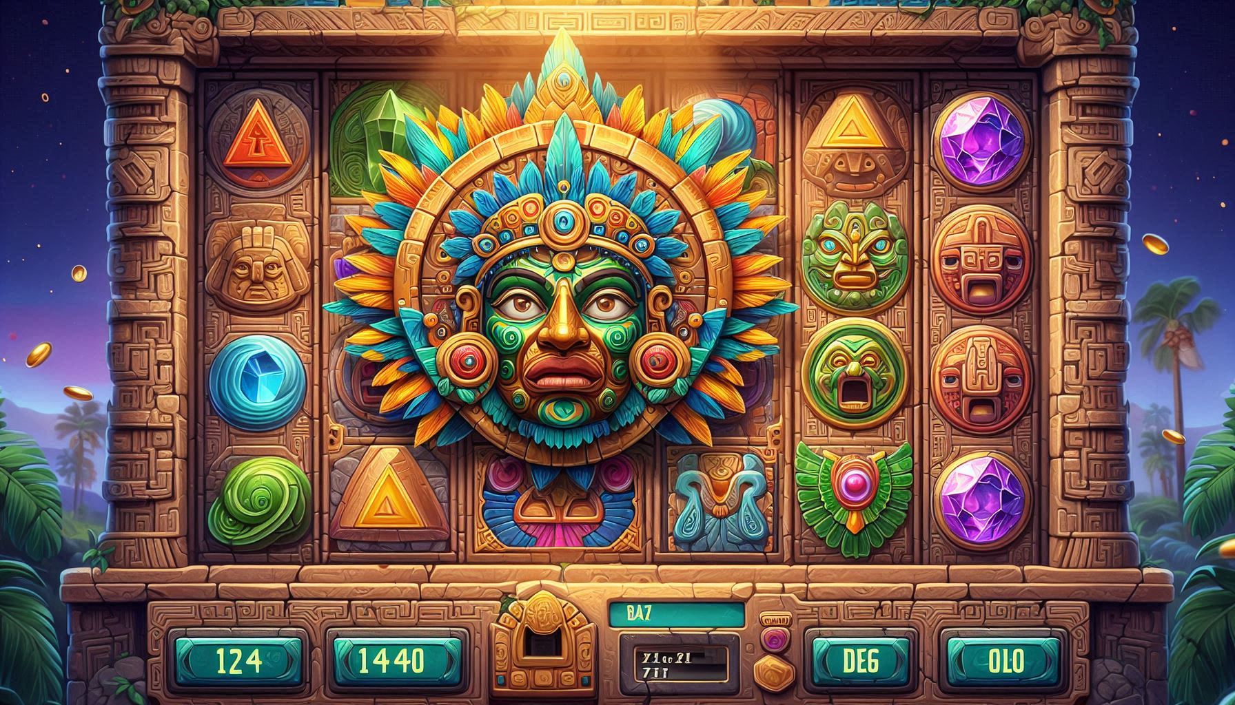 pola aztec gems terbaru